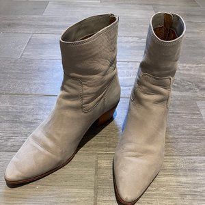 FRYE Ellen Short Bootie - Gray - Sz. 11 Great Condidtion!